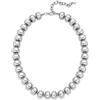 LILIE&WHITE Collana con perline grosse in resina, da donna, minimalista, moderna, accessorio per gioielli, Medio, Ottone, Non pietra preziosa