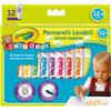 Crayola 12 Pennarelli lavabili MiniKids Crayola - BINNEY & SMITH - Marche