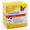 ABBOTT DIABETES CARE ITALIA STRISCE MISURAZIONE GLICEMIA FREESTYLE LITE 25 PEZZI