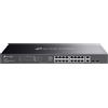 TP-Link Switch di rete Gestito L2 Gigabit Ethernet 18 porte PoE Nero
