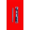 FTF - Fenstertechnik Aubi LL005 - Cuscinetto per manubrio a forbice per finestra in plastica, con bulloni per cuscinetti a forbice per la serie A300, colore: Argento