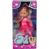 Simba Evi Love Ice Skating, Bambola da Pattinaggio Artistico in Costume Rosa, con Pattini, medaglia, Fascia per Capelli, 12 cm, dai 3 Anni in su