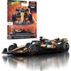 Hot Wheels 1:64 Scala Premium Die-Cast Mc Laren McLaren Formula 1 Auto da corsa da collezione con pneumatici Real Riders e carrozzeria e telaio in metallo, JBM11