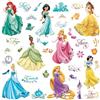 Roommates 21990 - Principesse Disney Adesivi da Parete con Glitter