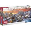 Clementoni Puzzle Panorama 1000 pezzi, Natale sul ponte, Puzzle per Adulti 14-99 Anni, Scatola compatta, Made in Italy, 39999