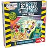 Noris Escape Your Home, 606101975 - Gioco di società per 3-6 giocatori, con timer, batterie incluse per tutti gli appassionati di Escape Room, a partire dagli 8 anni in su