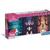 Clementoni - Puzzle 1000 Pezzi per Adulti e Ragazzi, Collection Panorama Tema Disney Princess, Compact Box con Poster Incluso, Idea Regalo Made in Italy, 98x33 cm, 39894