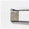 Sparkling Fancy Diamonds 0,11 Ct Grigio Giallo Mix Colore Cubo Facettato Africano Loose Naturale Diamante