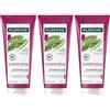 Klorane Balsamo idratante e illuminante al Fico d'India 200ml - Capelli disidratati, idratazione 3x200 ml