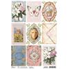 Carta di riso Courtly Cards Courtly Love