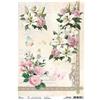 Carta di riso Medieval Flowers Courtly Love