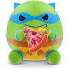 Snackles 12 cm Plush Teenage Mutant Ninja Turtles Edition by ZURU, Cuddly Squishy Comfort Plush with Teenage Mutant Ninja Turtles theme and Pizza Snack Accessory (Random Assortment)