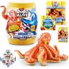 Robo Alive Deep Sea Monster Surprise di ZURU, scatola da scoprire e animale elettronico giocattolo per bambini (octopus)
