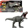Mattel Jurassic World La Rinascita- T-Rex Super Colossale, T-Rex giocattolo con 2 attacchi, snodato e fedele al film, JGB52