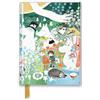 Flame Tree Gift Moomin Foiled Pocket Notebook: Dangerous Journey