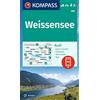 Kompass Carta escursionistica Kom 060. Weissensee: 4in1 Wanderkarte mit Aktiv Guide und Panorama inklusive Karte zur offline Verwendung in der KOMPASS-App. Fahrradfahren. Skitouren. Langlaufen.