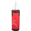 ZAICOLER Bambini Sanda Sacchi di Sabbia Allenamento Boxe Attrezzature per Il Fitness Pesanti per Bambini Rosso 60 Cm/23,7 Pollici Tessuto Oxford a 3 Strati