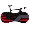 Velo Sock Velo Velosock Red Lines Copertura da Interni per Biciclette, Soluzione per Mantenere Pavimenti e Pareti Privi di Sporcizia, Si Adatta al 99% di Tutte le Biciclette per Adulti