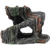 Beavorty Vasca per Tartarughe d'Acqua Piattaforma per Tartarughe in Resina, Terrazza Decorativa Resistente Non Scolorente per Acquario e Habitat Rettili