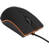 fxwtich Mouse per computer portatile, 1000 dpi, plug and play, pregevole fattura, nero