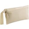 Portadocumenti personalizzato con chiusura zip Natural personalizzate o neutre
