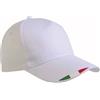 Cappellino in poliestere 5 pannelli 120 g/m² personalizzabile personalizzate o neutre