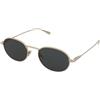Saint Laurent SL 799 003 | Occhiali da Sole Graduati o Non Graduati | Prova Online | Metallo | Ovali / Ellittici | Oro | Adrialenti