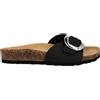 BIONATURA CIABATTA 11 PASTIME NABUK NERO