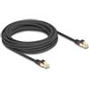 DeLOCK 80321 Cavo di rete nero 7,5 m Cat6a S/FTP (S-STP) (80321)