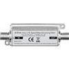 Goobay 50 filtri di blocco Goobay 67510 LTE/4G, da connettore F a connettore F, connettore F, argento - per una ricezione DVB-T / DVB-T2 HD senza interferenze