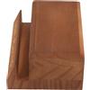 SODIAL 1 PC Portadischi In Vinile In Legno Espositore per CD Singolo Espositore pe1471