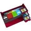 GAMEGENIC - Games' Lair 1000+ PRO GREY / RED - Porta mazzo GRIGIO / ROSSO