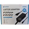 RsZsH- UNICO ALIMENTATORE PER NOTEBOOK UNIVERSALE AD2564B 65W 10 CONNETTORI