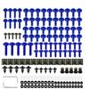 SQNYDH Fissaggi per parabrezza Kit Bulloni Carenatura Moto Per Yamaha Per Tracer 9 GT 9GT Per Tracer9GT Dadi Di Fissaggio, Clip Carrozzeria, Viti Moto Clip Dadi A Vite Cupolino(Blu)