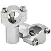 ALMNPRTVX Per Husaberg 125 501 FE TE Per HUSQVARNA 125 501 TC FC FE TE 2009-2022 Rialzo Manubrio Per Moto Motocicletta Riser Manubrio(Silver Increased)