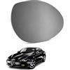 Esselle Parts Specchio Retrovisore per Alfa Romeo GT Destro Lato Passeggero Termico Riscaldato, Vetro Ricambio Esterno con Piastra ABS, Montaggio Plug & Play