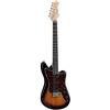 EKO GUITARS - CAMARO VR HSS Chitarra Elettrica, Corpo in Pioppo, Manico in Acero e Tastiera in Resina, 2 Pckup Single-Coil 1 Humbucker, Colore Sunburst