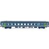 VITRAINS 3292 Trenitalia livrea DTR grigio fasce blu/arancio, 1a cl. ILLUMINATA