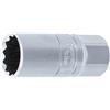 BGS 2386 | Bussola per candele con gommino, poligonale | 12,5 mm (1/2) | 21 mm