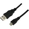 Logilink USB Cable LogiLink 2.0 St A/St B 1,80m black [CU0034]