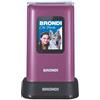 Brondi Telefono cordless Brondi Amico Preziozo Viola [10279002]