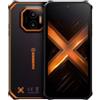 Smartphone Hammer Energy X2 MediaTek Helio G81 6.1'' 6GB 128GB 4G Dual sim 5000mAh Nero Arancione [TEL001059]