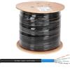 Vultech Cavo Rete Lan Vultech Cat.5e Utp 24Awg Matassa 305m Nero [SC13802-305]