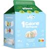 LOCCO LOW CALORIES COMPANY Locco meringa ricca di proteine con stevia, senza zucchero, 1 caloria per porzione, decorazione per torte, senza grassi, vegetariana, fibre, crema | 28 g