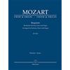 Bärenreiter Requiem KV 626 (Bearbeitet für Soli, Chor und Orgel). Partitur. Chor & Orgel