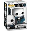 Funko Pop! Vinyl: The Nightmare Before Christmas - Couture Jack Skellington Jack - TNBC - Figura in Vinile da Collezione - Idea Regalo - Merchandising Ufficiale - Giocattoli per Bambini e Adulti