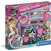 Clementoni Crazy Chic - Make Up Pochette, Trousse Trucchi Lavabili per Bambine di 6+ Anni, Borsetta Cosmetici Completa con Ombretti, Rossetto e Matita Labbra, Gioco Creativo e Idea Regalo, 18697