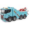 bruder 03553 - Scania Super 560R Camion di soccorso stradale e traino con modulo luci e suoni - 1:16 Veicoli, carri attrezzi, carri attrezzi, soccorso stradale, furgoni