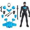 DC Comics, Batman Adventures, Nightwing Action Figure with 15 Armor Accessories, 17 punti di articolazione, 12-Inch, Super Hero Kids Toy for Boys & Girls