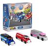Paw Patrol, True Metal Chase, Marshall e Skye - Camion giocattolo da collezione per cuccioli (esclusiva Amazon) scala 1:55, giocattoli per bambini dai 3 anni in su